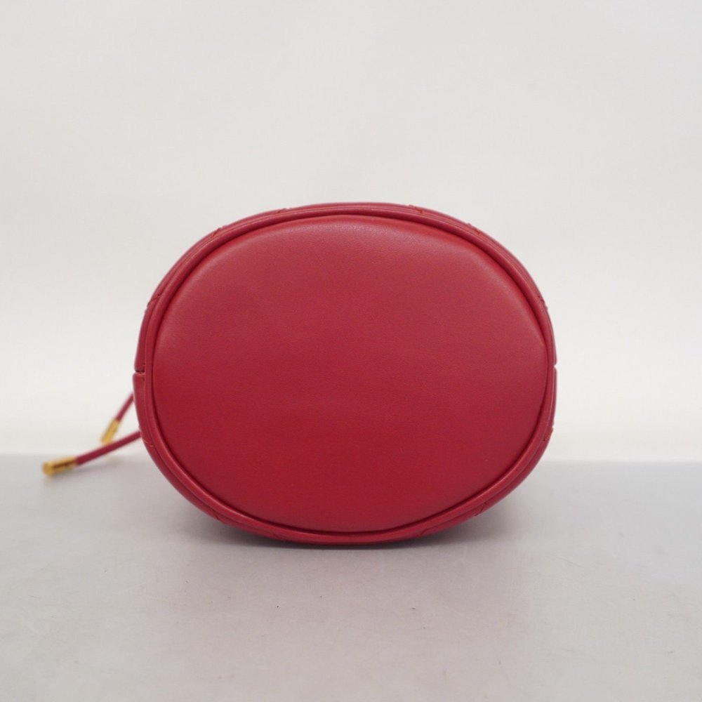 Gucci GG Marmont Shoulder Bag 575163 0416 Leather Red Women's - Picture 3 of 9